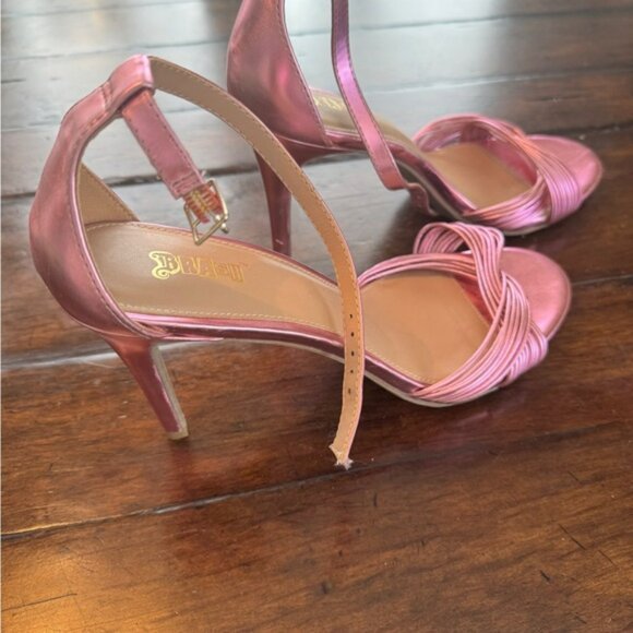 Pink Brash Strappy Heels- Size 42 - Picture 2 of 10